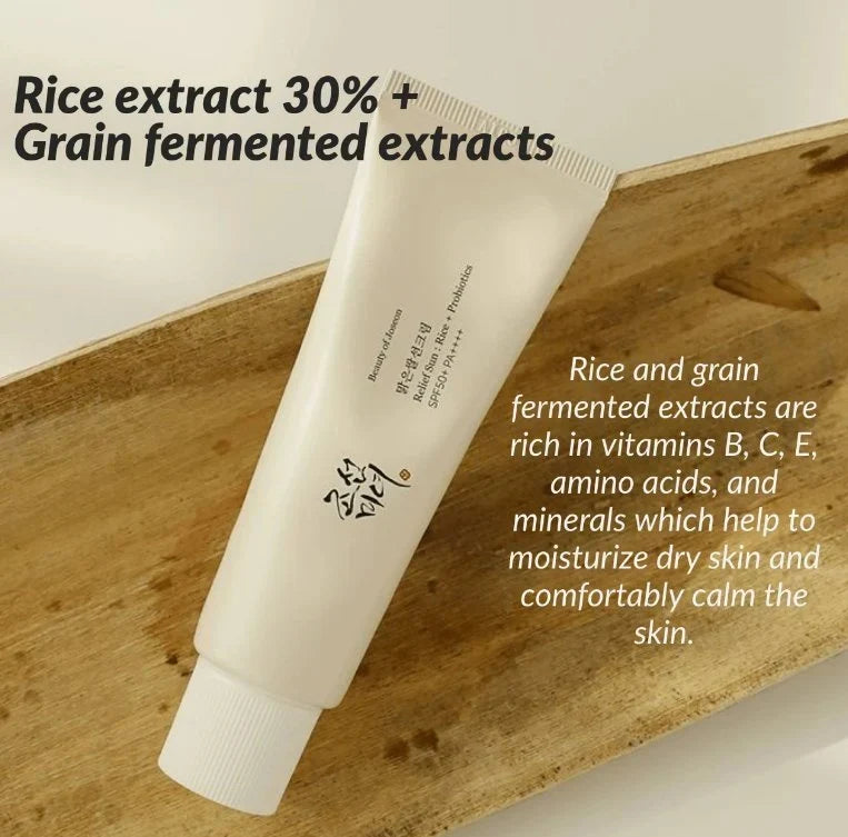 Beauty of Joseon Relief Sun Rice + Probiotics SPF50+